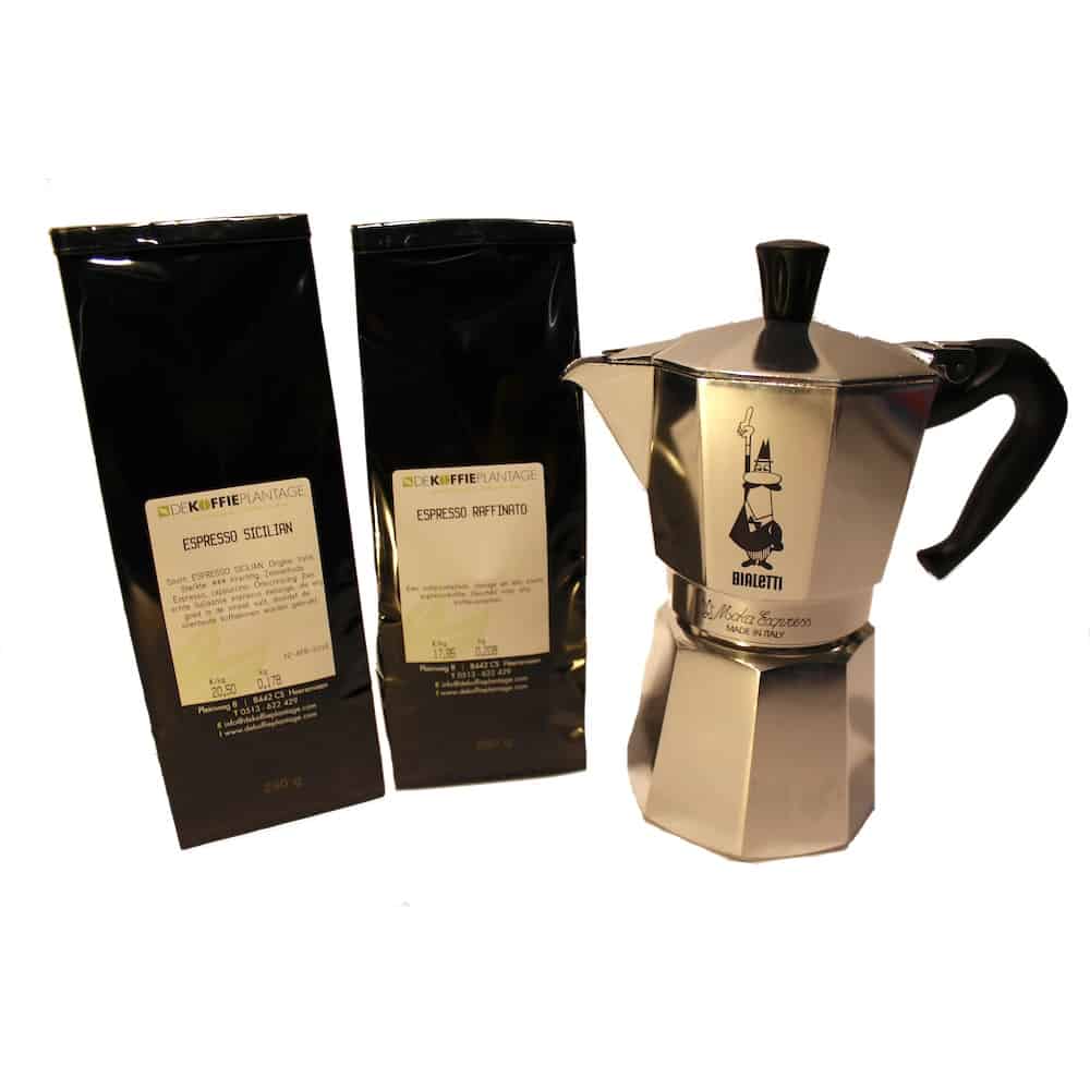 smaak Uitwisseling Verkeerd De Koffieplantage » specialist in Bialetti Coffee Experience