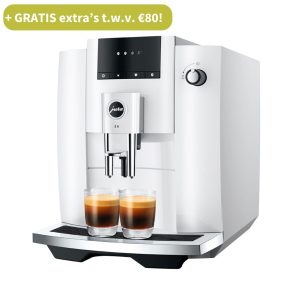 Jura E4 Piano White (EA) de Koffieplantage