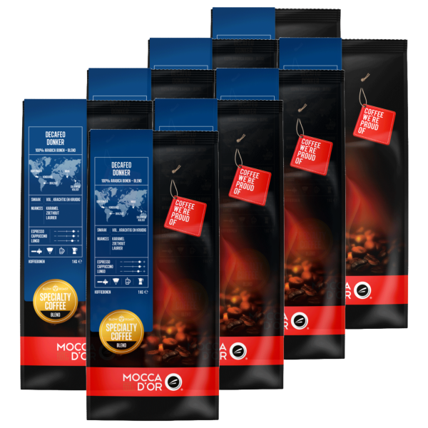 Mocca d'Or Espresso Decafeo Donker 8kg