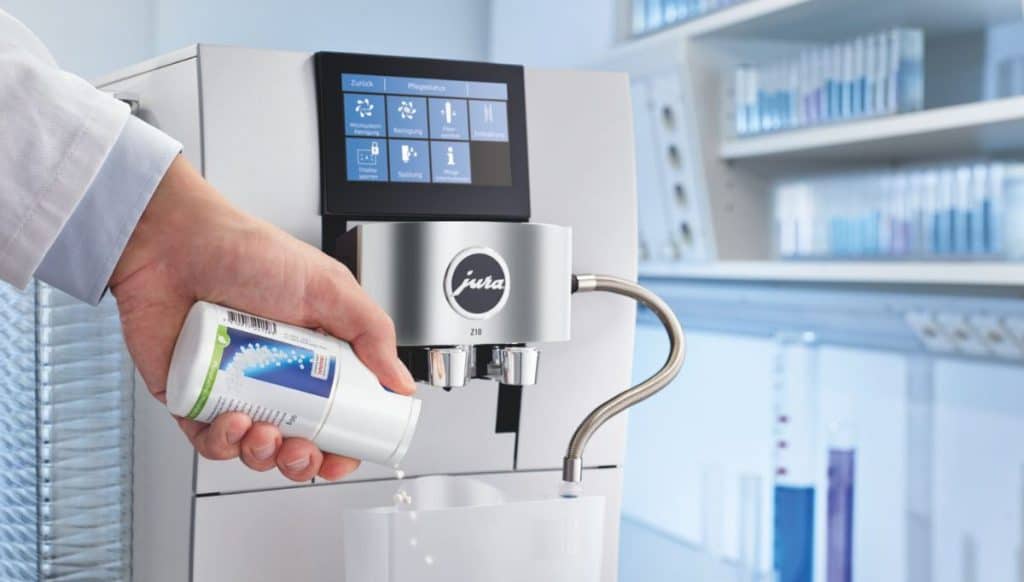 JURA koffiemachine reinigen