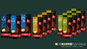 De koffiebonen aanbieding