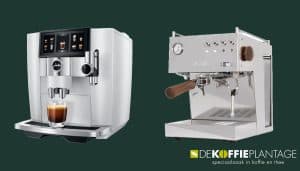 Volautomaat vs. pistonmachine