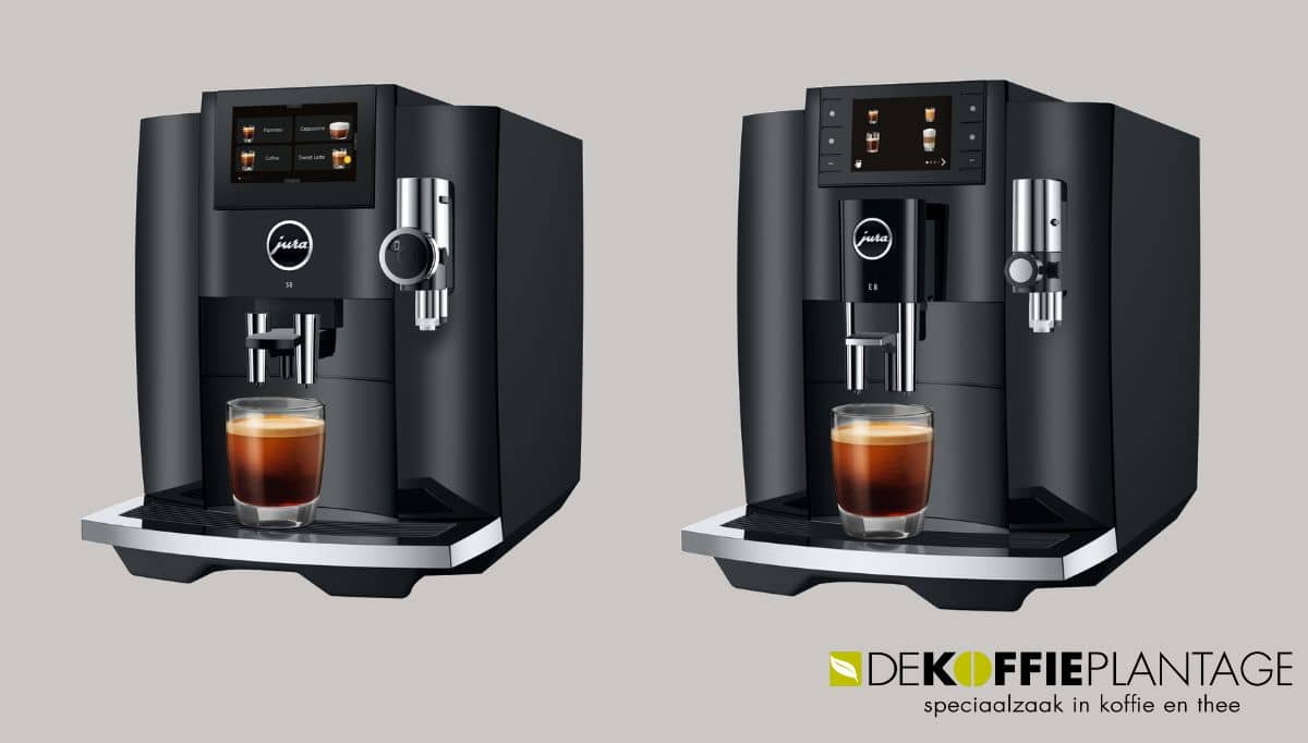 JURA S8 vs JURA E8: Welke koffiemachine past het beste bij jou?