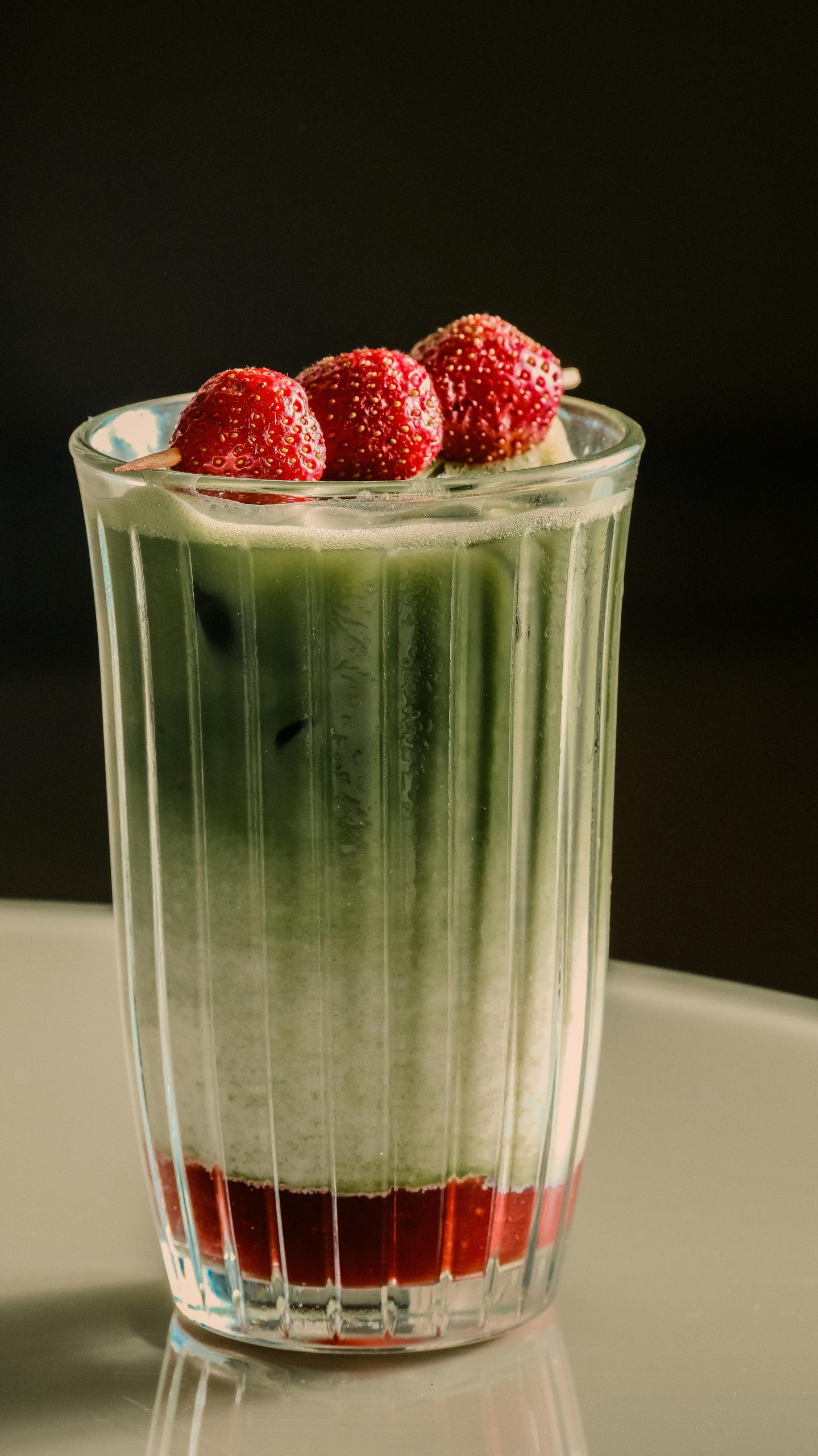 Strawberry matcha recept