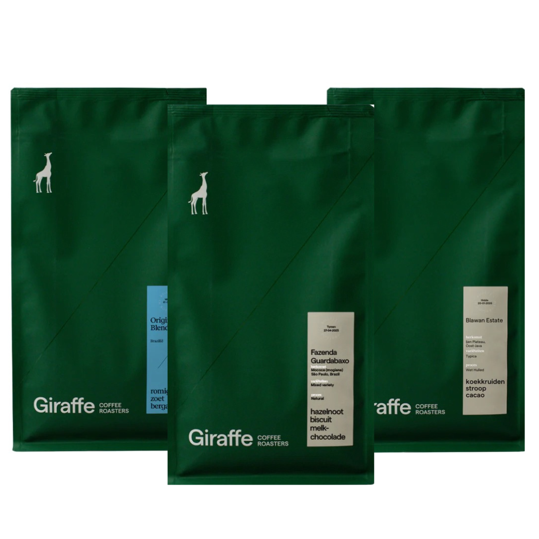 Koffiebonen proefpakket Giraffe Coffee Koffiebonen proefpakket: Giraffe Coffee